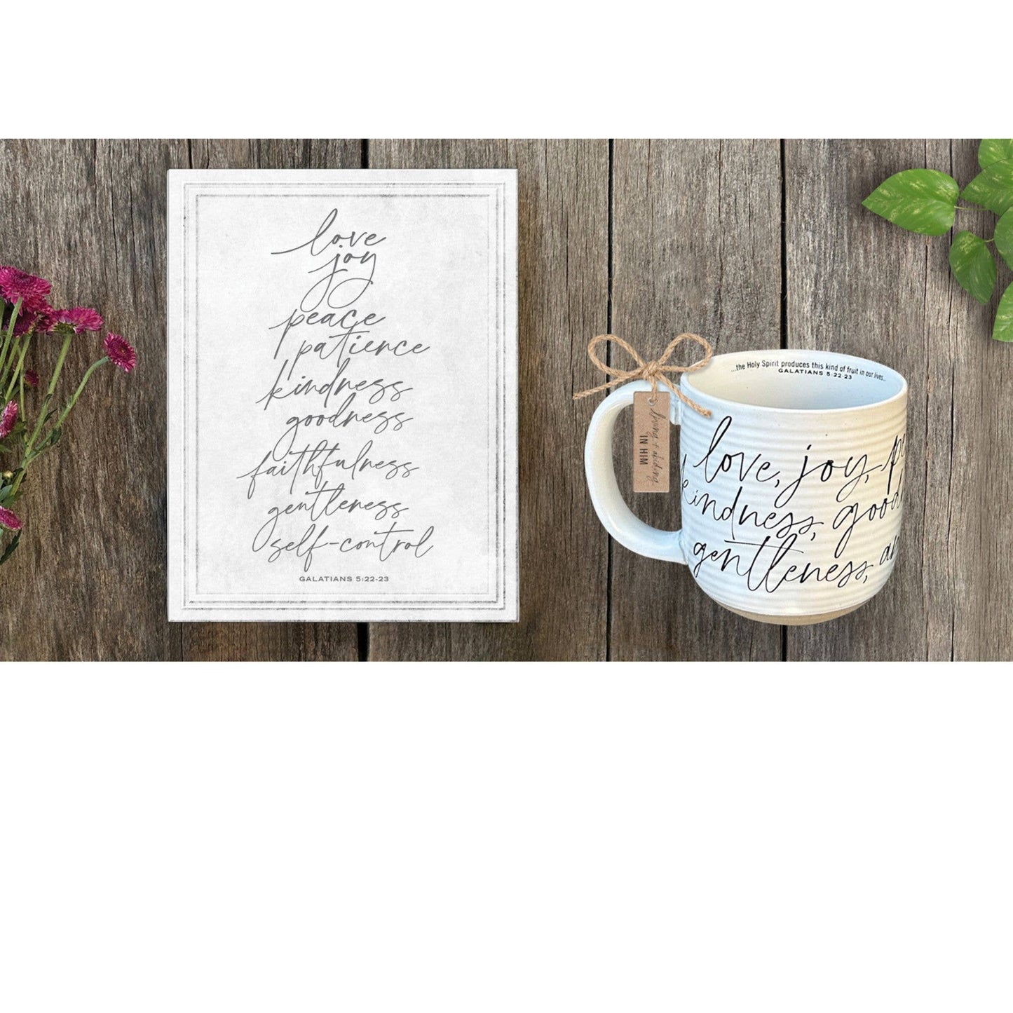 Mug White Fruit Of The Spirit Gal. 22-23