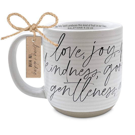 Mug White Fruit Of The Spirit Gal. 22-23